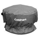 Cuisinart CHC-801 Cleanburn fire pit cover fits the pit, protecting from rain and wind.