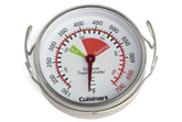 Cuisinart CSG-100 on grill thermometer shows surface heat at a glance