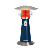 Cuisinart table-top patio heater 11000 BTU provides warm, even heat for small outdoor spaces.