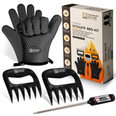 CULINARY NATIVES smoker gloves provide heat resistance for safe grilling and handling