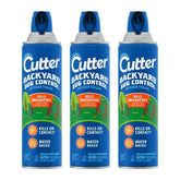 Cutter Backyard Bug Control Fogger 3-pack front view for outdoor pest protection