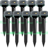 Cvtayn snake repellent ultrasonic yard defense protects your lawn from snakes and pests.