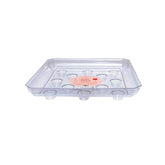 CWP SQDS-1200 heavy gauge saucer top view keeps floors dry by catching excess water