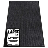 Cybstrax Front Door Mat absorbs water to keep entryways dry and clean.