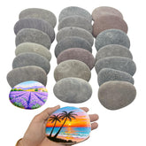 CYLHCM 22pcs large rocks for painting with flat surfaces for crafts.