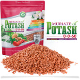 Cz Garden Supply Muriate of Potash bag close-up for premium potassium nutrition.
