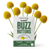 CZ Grain Buzz Button Seeds package ready for home planting