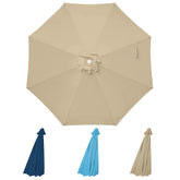D&ONEHOS 10ft canopy-top replacement for cantilever umbrella, easy install and fresh shade.