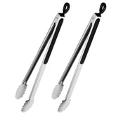 Daily Kisn 17 inch grill tongs with heat resistant handle for safe grilling