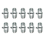 Dailydanny panel clamp 1-3-8 inch for kennels offers secure, rust-resistant panel joining