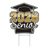 DAJDC Class of 2026 yard sign on a stake, durable for outdoor display