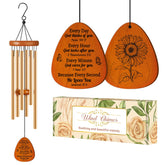 Damaigiift Christian wind chimes for Baptism, soothing faith reminder.