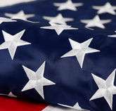 DANF FLAG American flag with embroidered stars for a durable outdoor display.