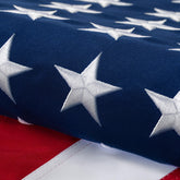 DANF FLAG cotton American flag 3x5 ft for outdoor display, weather resistant
