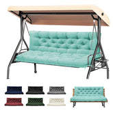 DANGHOOGY teal 60x40 porch swing cushion for comfortable outdoor seating