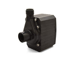 Danner Pondmaster magnetic-drive pump close-up highlighting compact design for versatile pond use.
