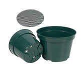 DAPERCI green 6inch nursery pot ideal for starting herbs and succulents.