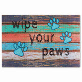 Darkyazi colorful doormat at the front door adds vibrant welcome while trapping dirt.