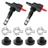 Darlingao 2-pack 90-degree fuel shut off valve for easy generator control