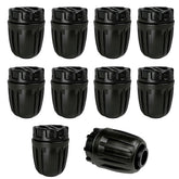 Darlingao halfinch drip end cap pack for 16mm tubing; leak prevention.