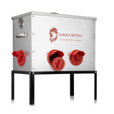Darnefen automatic chicken feeder with 40 lb capacity and six ports for steady feeding.