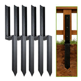 DCLFIRMX fence post repair stakes kit stabilizes loose posts for durable yard and farm fences.
