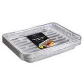 DCS Deals disposable broiler pan front view shows value-packed grilling solution.