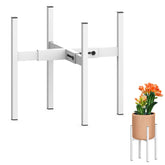 DDPow heavy plant stand supports 10-16 inch pots securely indoors or outdoors.