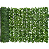 DearHouse artificial ivy privacy fence installed outdoors for natural-looking privacy and low maintenance