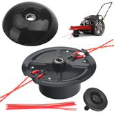 DECKMAN carrier plate assembly shown for durable mower deck mounting and alignment