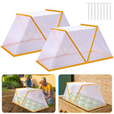 DECOHS garden row accelerator cover assembly protects crops from weather while remaining easy to install.