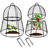 Decoroca garden cloche top dome shown for seedlings and light protection