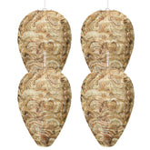 DECYOOL wasp nest decoy in brown, assembled for outdoor protection against hornets