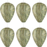 DECYOOL wasp nest decoy hanging 8-5 inch diameter deters real wasps nearby.
