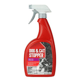 Deer Stopper Liquid Animal Stopper bottle pour deters garden foraging safely.