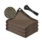 DELLNA shade cloth 10x10ft with 70% UV protection for plants and furniture