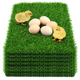DenForste chicken nesting pad with artificial grass surface for cozy coop nests