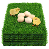 DenForste chicken nesting pad top view shows soft, non-slip surface for egg safety