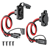 Depvko SAE connector 1ft cable for quick, reliable power connections.
