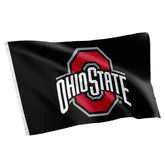 Desert Cactus OSU flag front view for outdoor Buckeyes display.