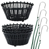 DESQUIGGLE orchid basket 10-inch wide offers roomy space for multiple plants.
