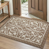 DEXI Front Door Mat dirt-trapper guards floors by catching mud at the doorway.