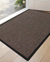 DEXI Ultra Thin entryway mat front view highlighting dirt-trapping surface.