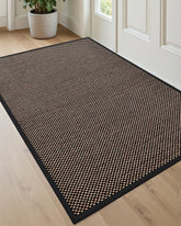 DEXI ultra-thin entryway doormat top texture traps dirt at the doorway