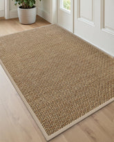 DEXI Ultra-Thin Entryway Mat front view traps dust and moisture