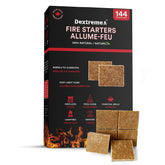 Dextreme fire starter cubes ignite easily for quick campfires