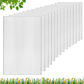 DGSL greenhouse panels front view with 4x2 twin-wall design for durable all-weather coverage