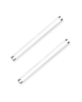Dichroma 2-pack 10W T8 bug zapper bulb for 20W units, chemical-free insect attraction