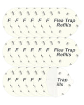 Dichroma flea trap refill disc pack on display for quick install in compatible traps
