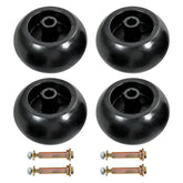 DICMIC anti scalp deck wheel kit for Bad Boy fit improves mowing stability